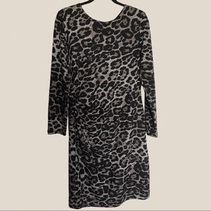 Steffen Schraut Vintage Leopard Mid length Dress - Size 44 FR
